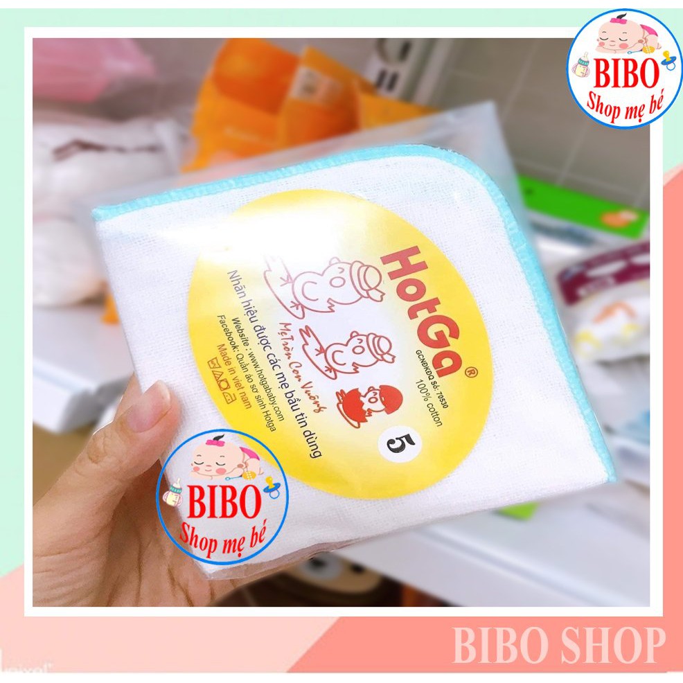 Khăn Sữa Gạc 4 Lớp,5 Lớp HotGa (25x27cm), Khăn Sữa Cho Bé Sơ Sinh