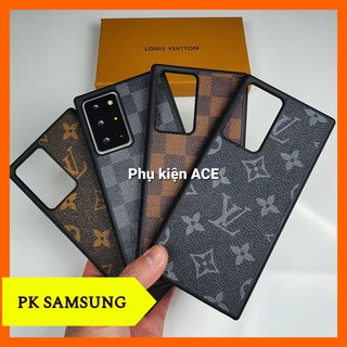 Ốp lv samsung note 20 ultra,note 10 plus,s23 ultra, s22 ultra,s21 ultra,s22+, s21+, note 9, note 10 da canvas