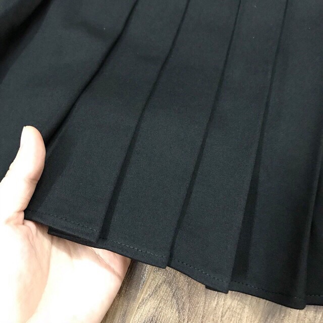 Chân váy xếp ly dáng vừa gần đến gối 3 size S M L | BigBuy360 - bigbuy360.vn