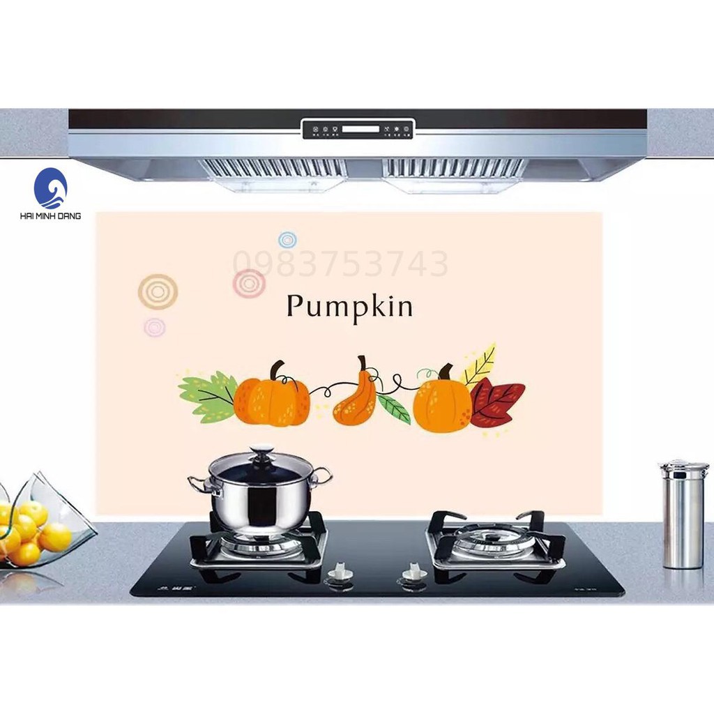 Combo 3 Tấm Giấy Dán Bếp Cách Nhiệt 3D Mẫu Mới