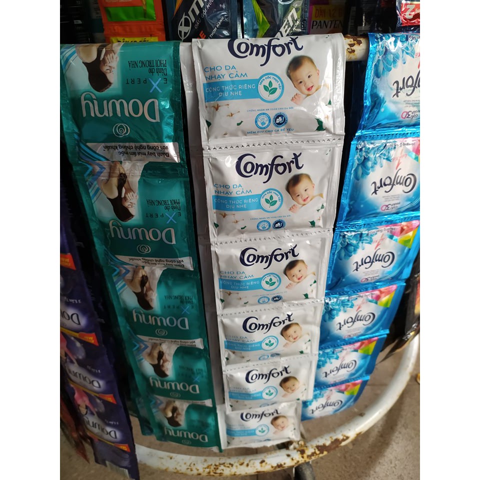 Nước xả vải Comfort / Downy dây 10 gói