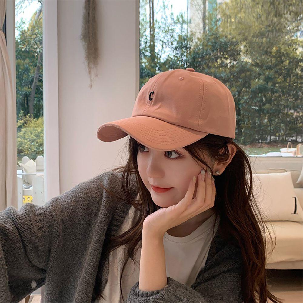 Mũ Lưỡi Trai Thêu Chữ Phong Cách Hàn Quốc