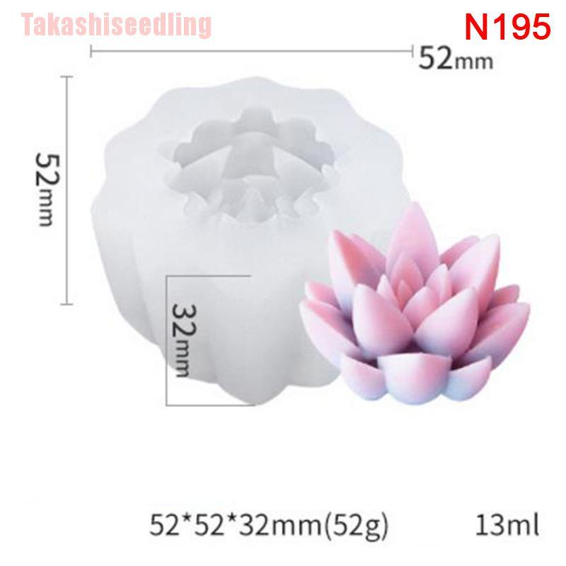 Khuôn Silicone Cho Xà Phòng / Nến Hình Cây Xương Rồng