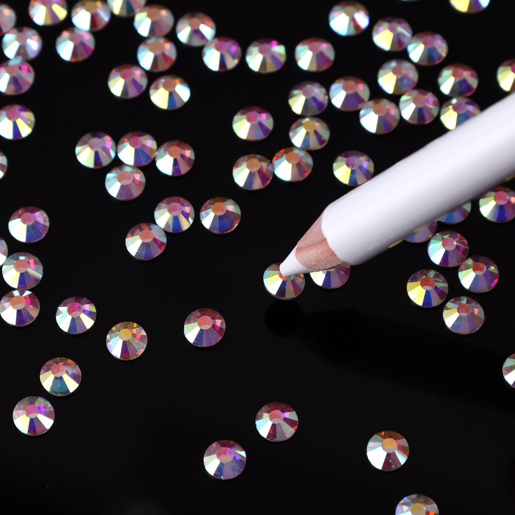 MONJA Bộ Đá Pha Lê Nhiều Kích Cỡ Trang Trí Móng Tay Nghệ Thuật