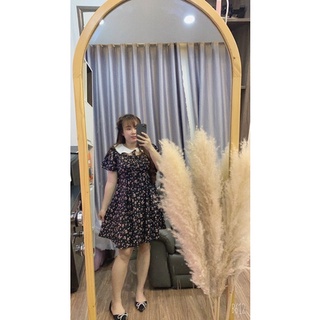 Đầm hoa nhí bigsize 60 đến 90kg(MS663)