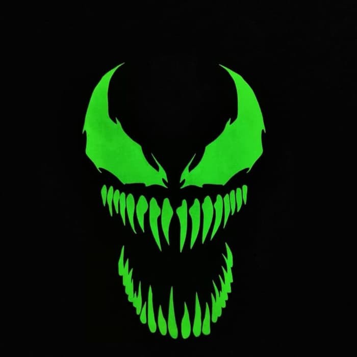Áo Thun In Hình Nhân Vật Venom Phát Sáng Trong Bóng Tối Độc Đáo