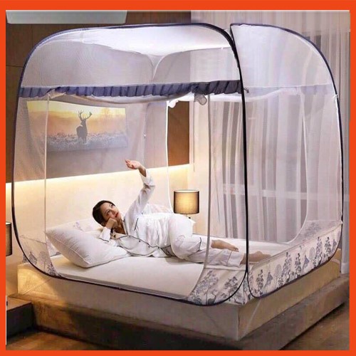 Màn chụp tự bung-mùng chụp di động chống muỗi hiệu quả - Hàng việt nam cao cấp