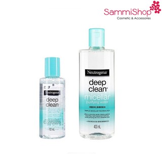 Nước Tẩy Trang Neutrogena Deep Clean Micellar Purifying Water Làm Sạch Da