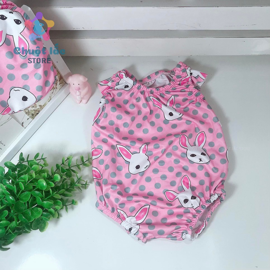 Đồ Bơi Cho Bé Sơ Sinh Kèm Mũ Chuột Lắc Store Kiểu Body Hình Thú Bé Trai Bé Gái Từ 0 Đến 3 Tuổi 2kg Đến 16kg