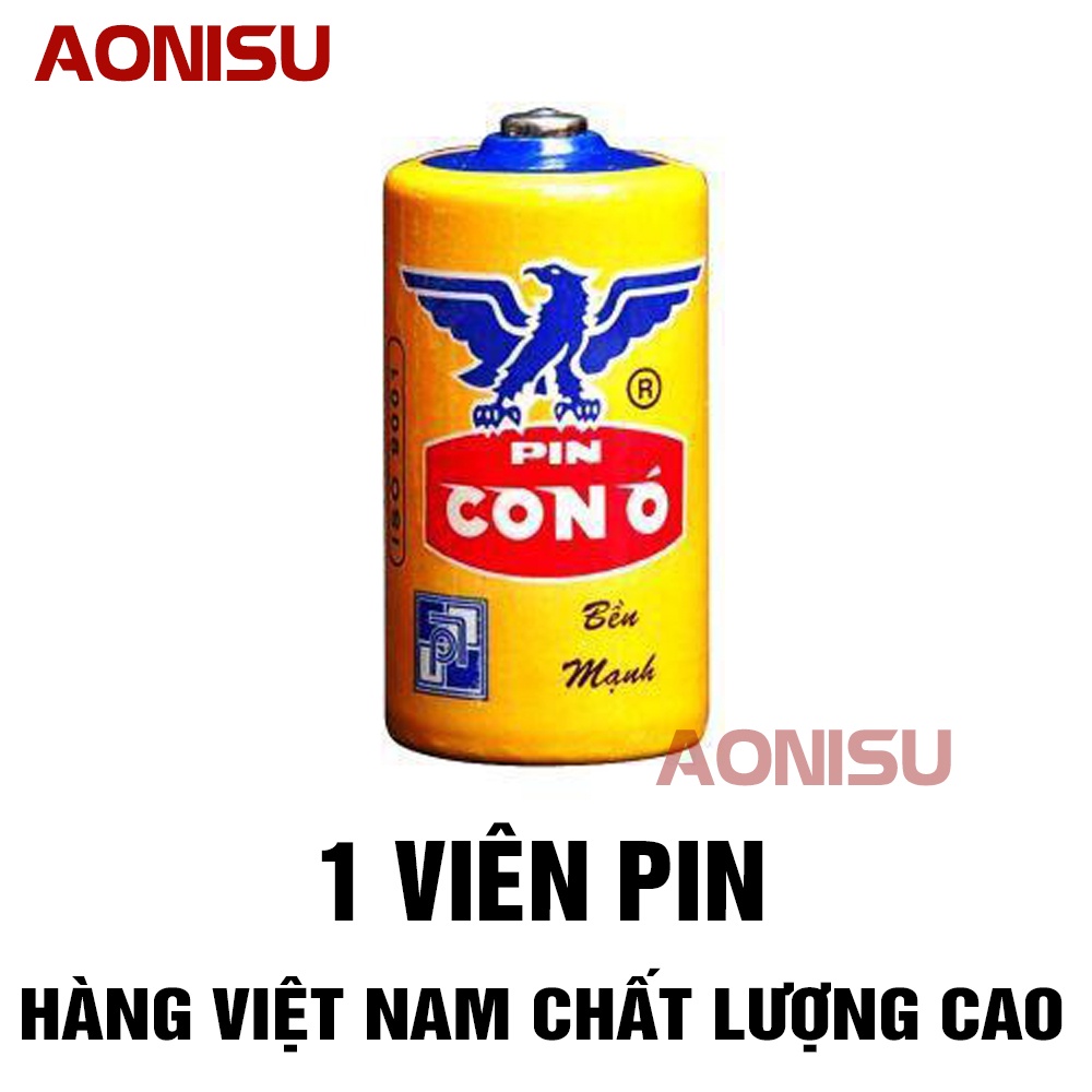 Pin Đại Panasonic / Con Ó HÀNG CHÍNH HÃNG - Pin Size D cho Đèn Pin LED, Pin Bếp Gas, Pin Đài Radio, Đồng Hồ AONISU