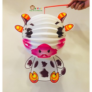 Lồng Đèn Trung Thu Giấy Nhiều Mẫu (tặng 2 Nến)