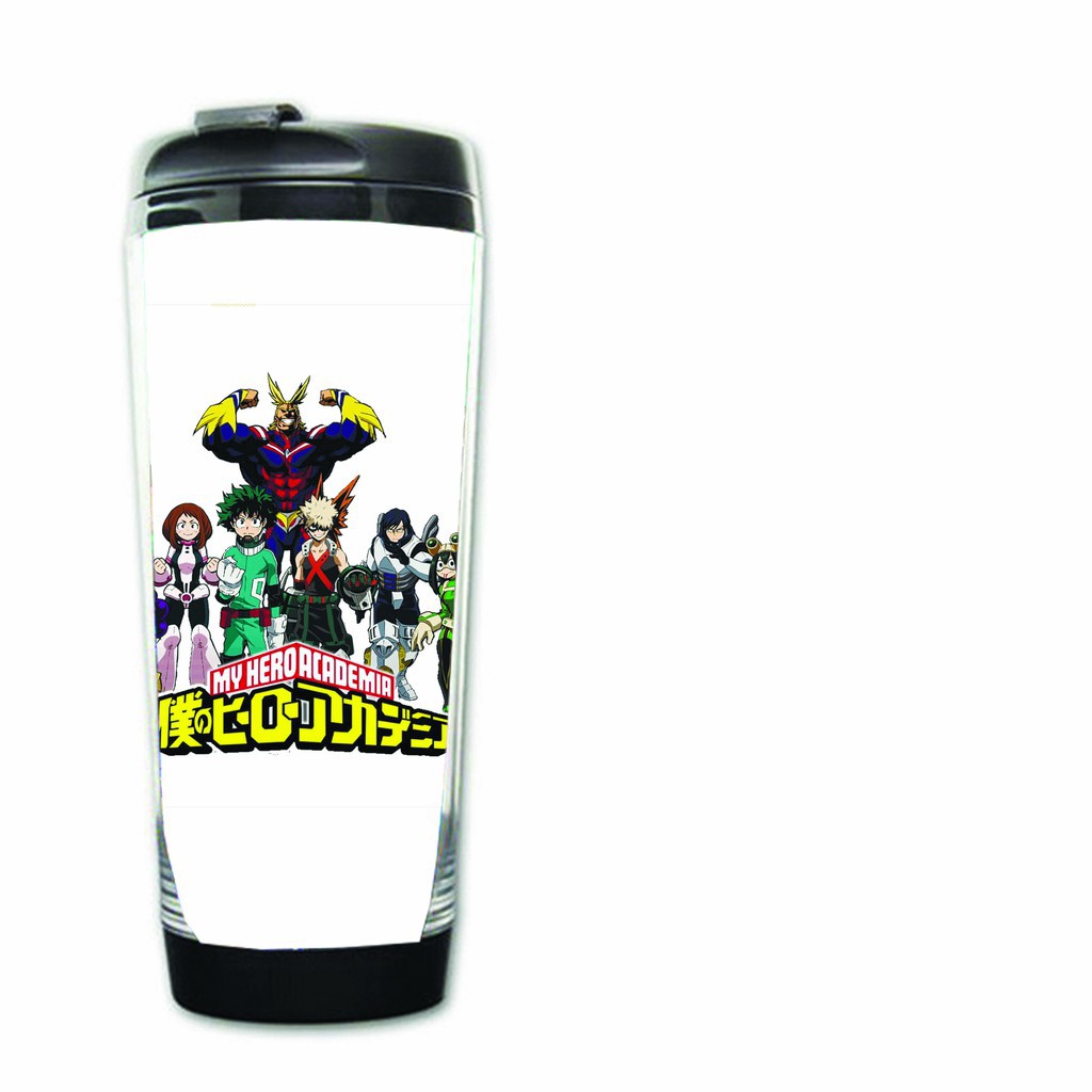 Bình đựng nước in hình Học Viện Anh Hùng BOKU NO HERO ACADEMIA My Hero Academy anime chibi xinh xắn