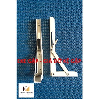 Eke gập- giá đỡ kệ gập - bản lề gập kèm vít, tắckê giá rẻ