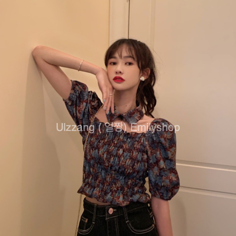 Ulzzang ( 얼짱) -ÁO SƠ MI NỮ