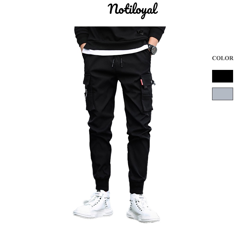 Quần Jogger nam vải Kaki Cao Cấp nữ thể thao JG03 - Notiloyal