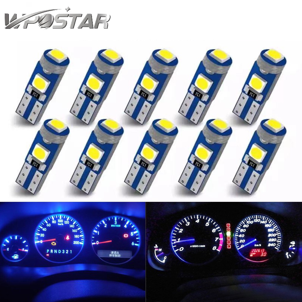 Chip Đèn Led T5 W3W W1.2W 3030 12V Chuyên Dụng Cho Xe Hơi