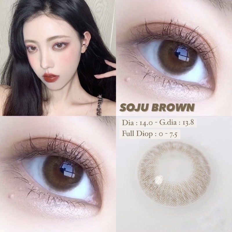 Kính áp tròng SOJU BROWN