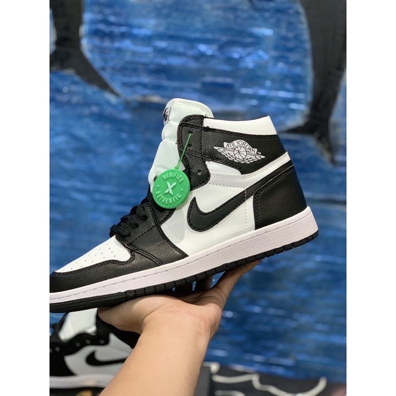 [FREESHIP] Giày thể thao Nam/Nư cao cổ hoạ tiết Đen Trắng | BigBuy360 - bigbuy360.vn