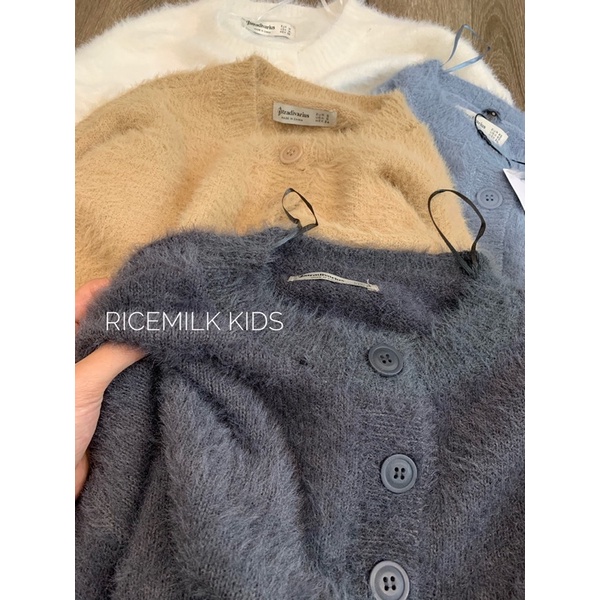 Áo Cadigan len lông thỏ xuất dư xịn cho nữ | BigBuy360 - bigbuy360.vn