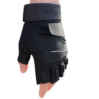 Găng tay xe máy blackhawk cụt ngón