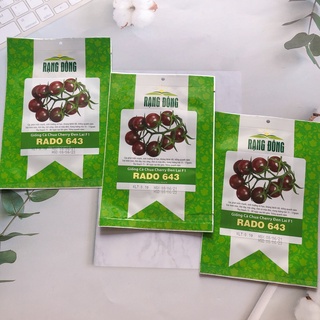 Hạt giống cà chua cherry đen RADO 0.1gram
