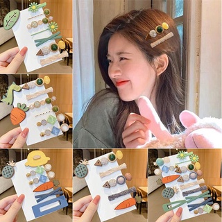Set kẹp tóc Hàn Quốc mùa thu đông dễ thương