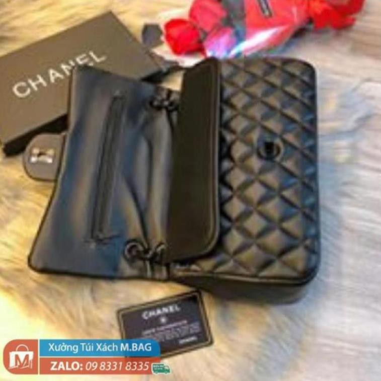 Hàng đẹp đến từng mm Túi 𝗖𝗡-𝗫 𝗞𝗵𝗼́𝗮 Đ𝗲𝗻 mềm mại FULLBACK mã T3471 _MBAGSHOP