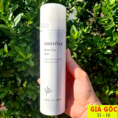 Xịt Khoáng Trà Xanh Innisfree Green Tea Mineral Mist 150ml