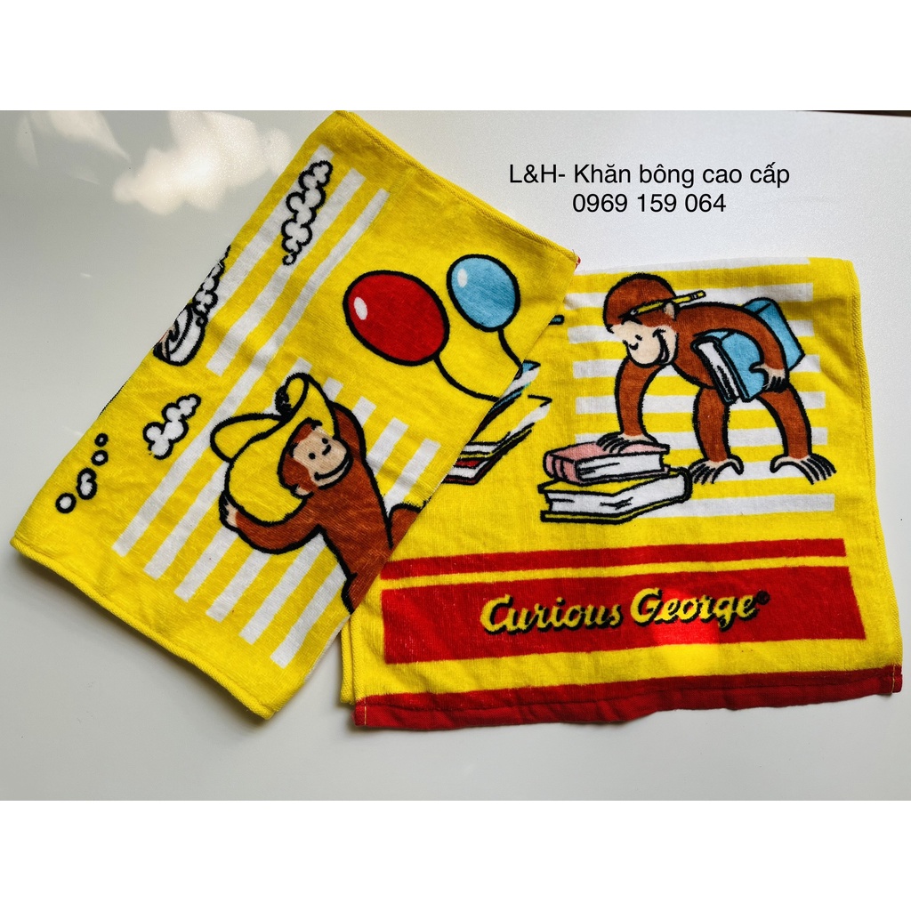 Khăn tắm 100% cotton Organic cho trẻ em, KT 35x80cm
