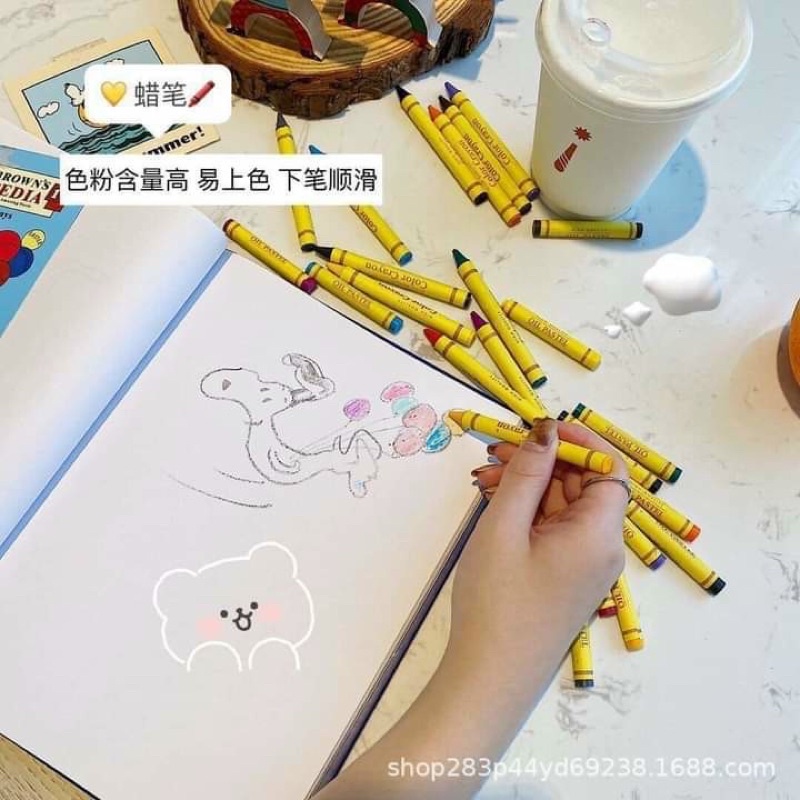 Hộp bút màu G-Duck 67 chi tiết, bút sáp màu cho bé thoả sức sáng tạo