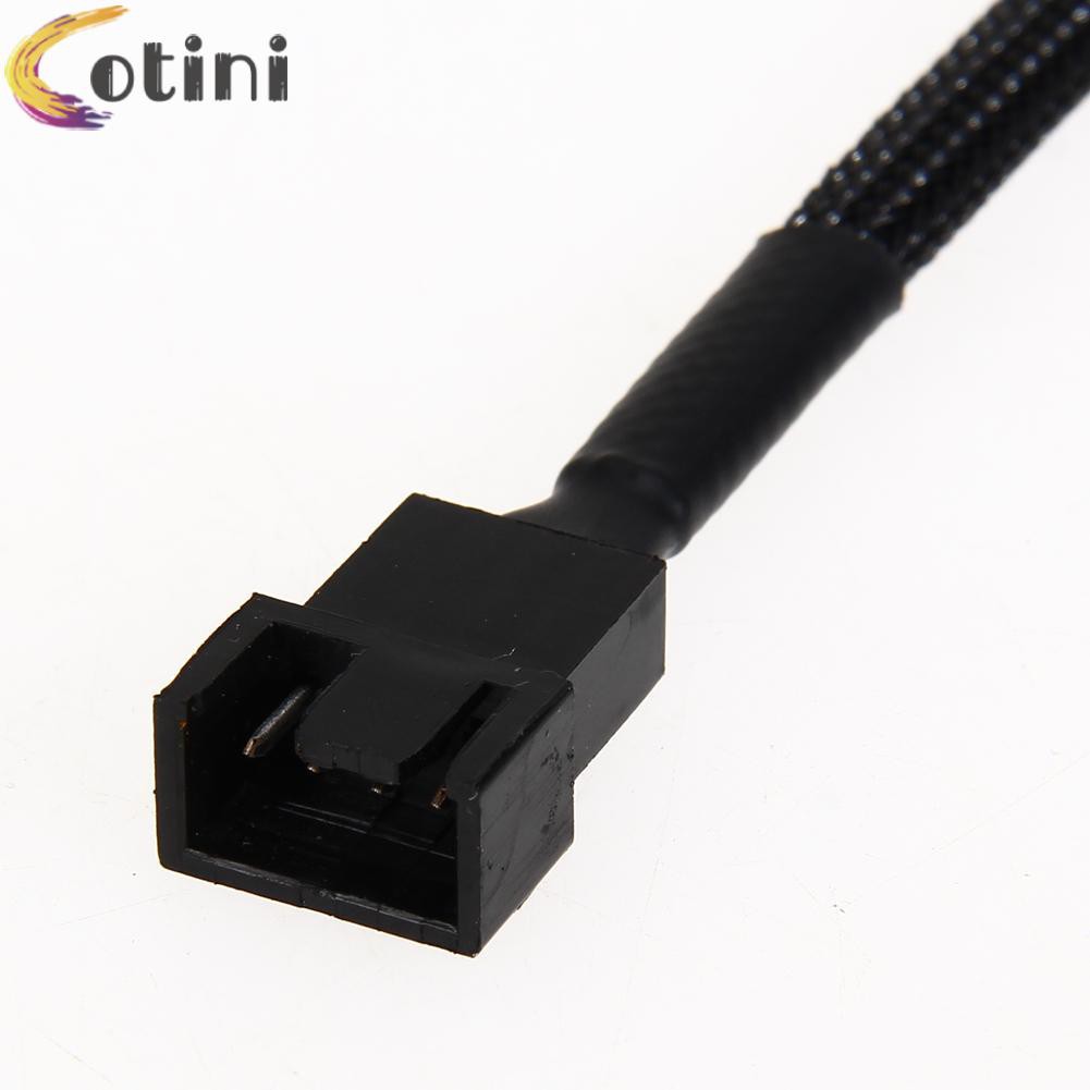 Dây Cáp Nối Dài 12 Trong 5 Cái 4 Pin Pwm Cho Quạt Máy Tính