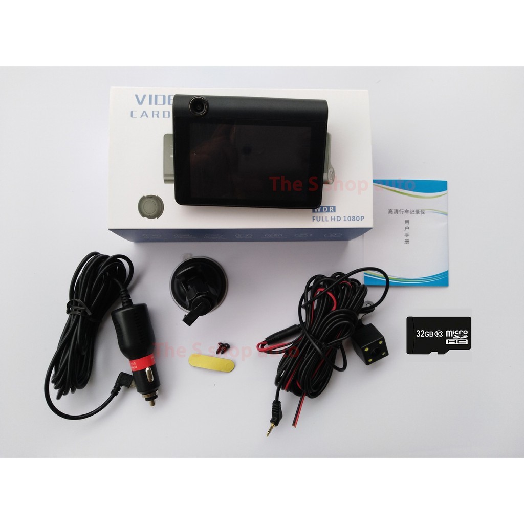 Camera Hành Trình Ô Tô 3 Mắt Camera, Màn Hình 4 Inh Full HD, Ghi Hình Đa Chiều, Có Chế Độ Ghi Đè Kèm Thẻ Nhớ 32G/64G | BigBuy360 - bigbuy360.vn