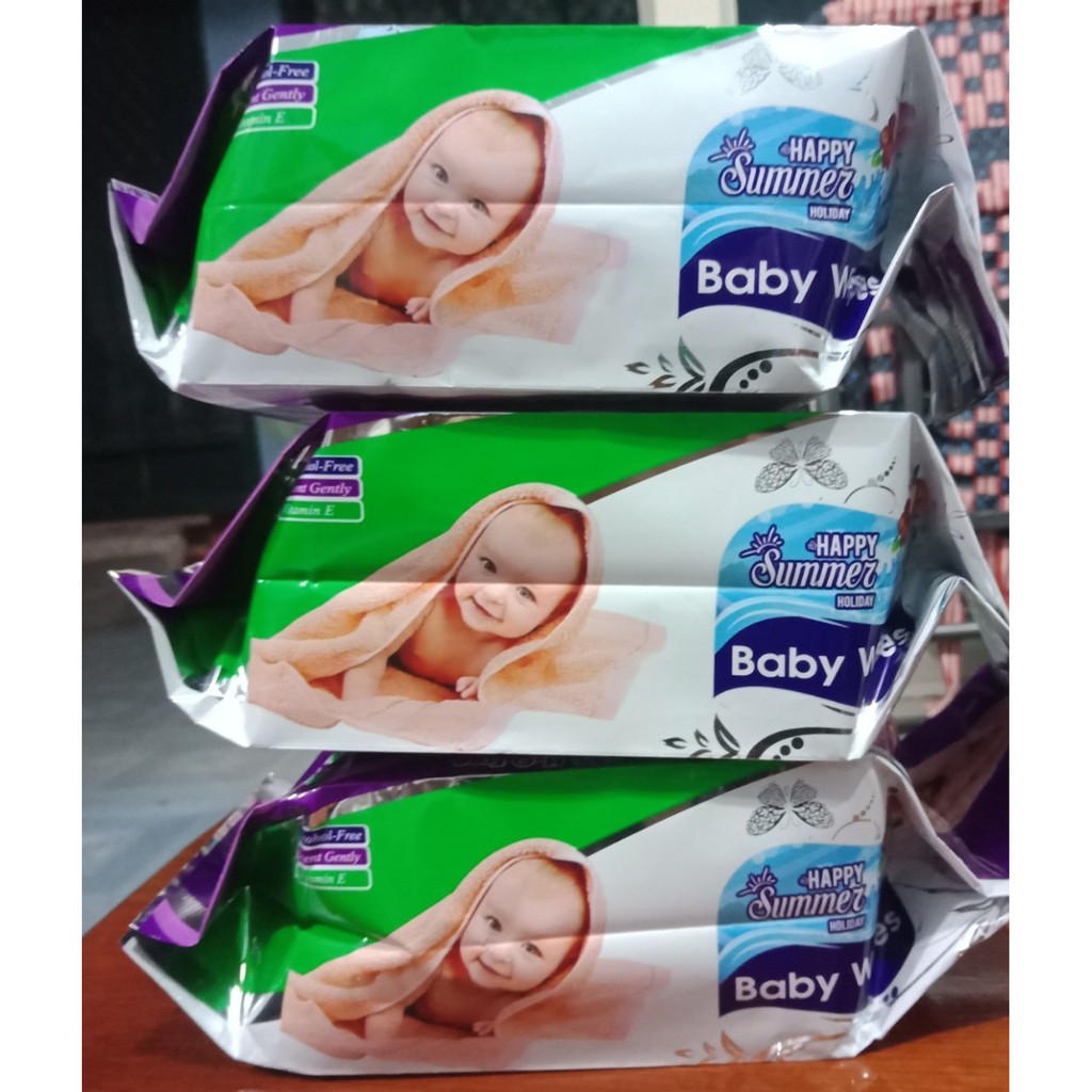 Khăn ướt 125 tờ Baby không mùi