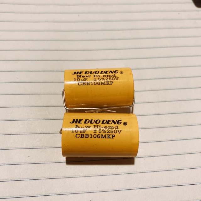 Tụ 10UF-250v giá bán 2 con