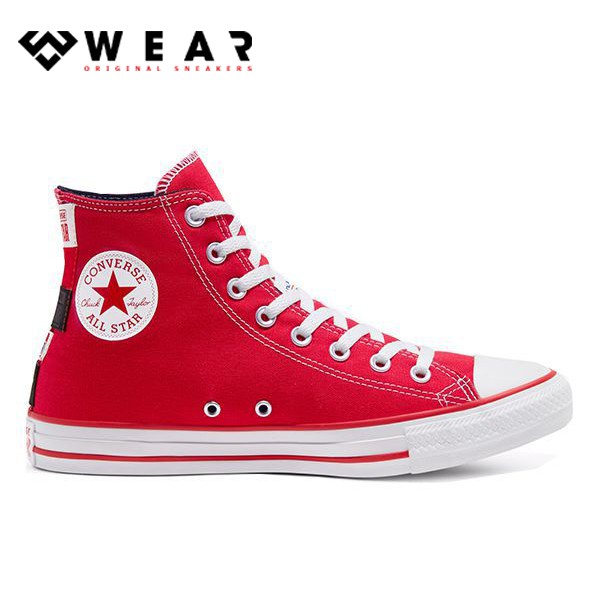 Giày Sneaker Unisex Converse Chuck Taylor All Star Logo Play Red High - 167173C