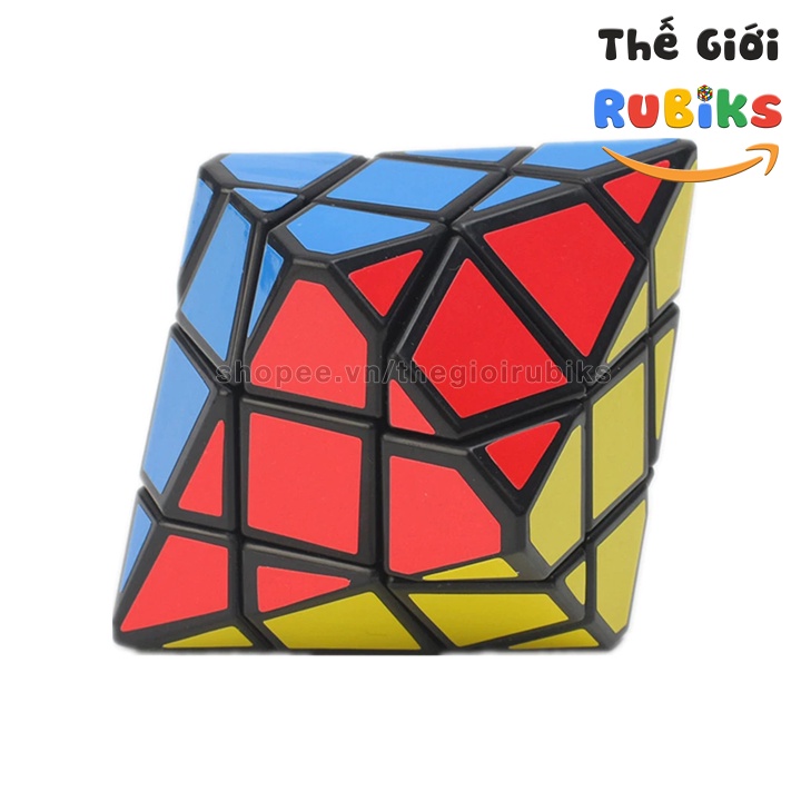 Rubik Biến Thể Pha Lê Lục Giác DianSheng 6-Corner Hexagonal Dipyramid Rubic 12 Mặt Đồ Chơi Trí Tuệ