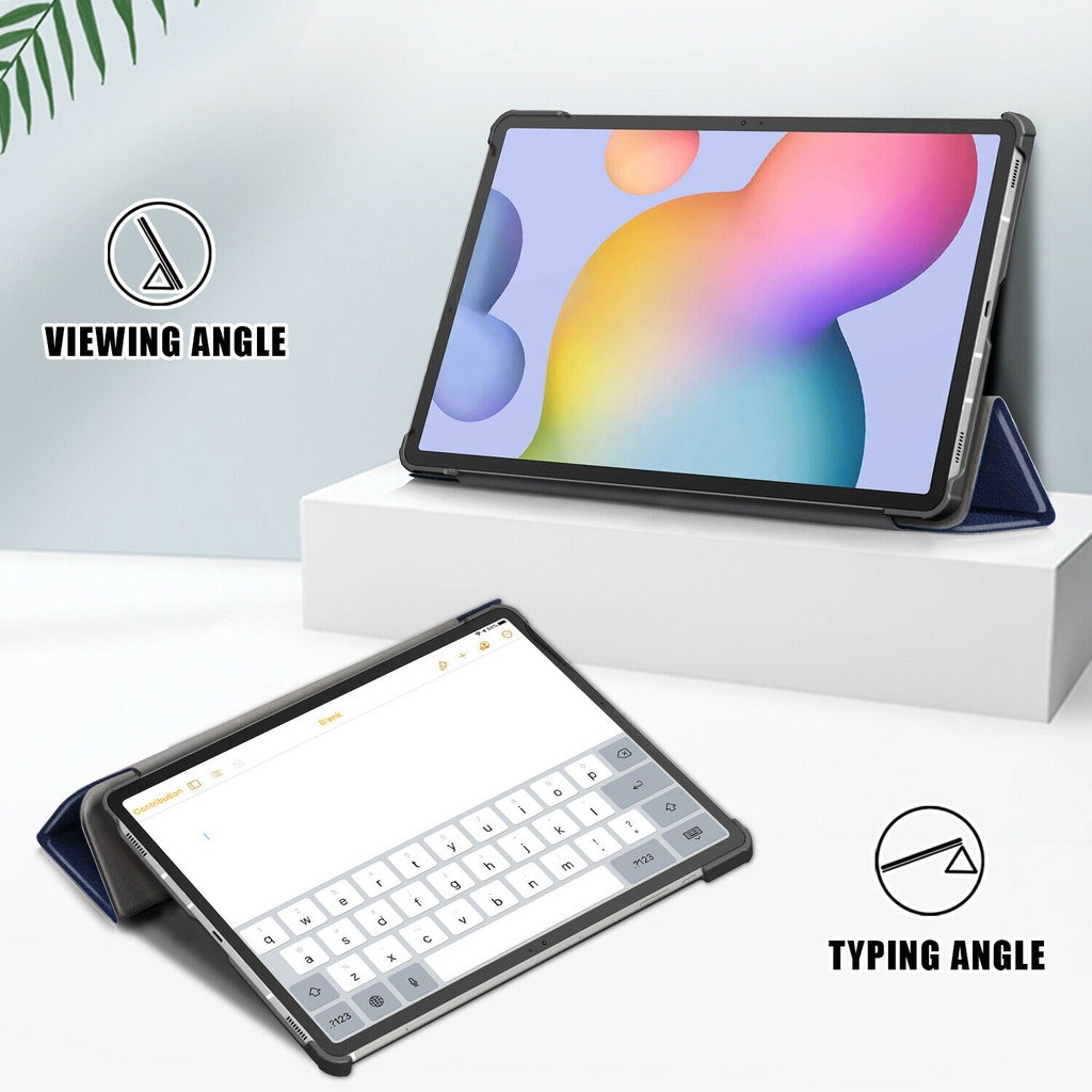 Bao Da Samsung Galaxy Tab S8 Plus 12.4 X800 X806 Da Trơn Cao Cấp