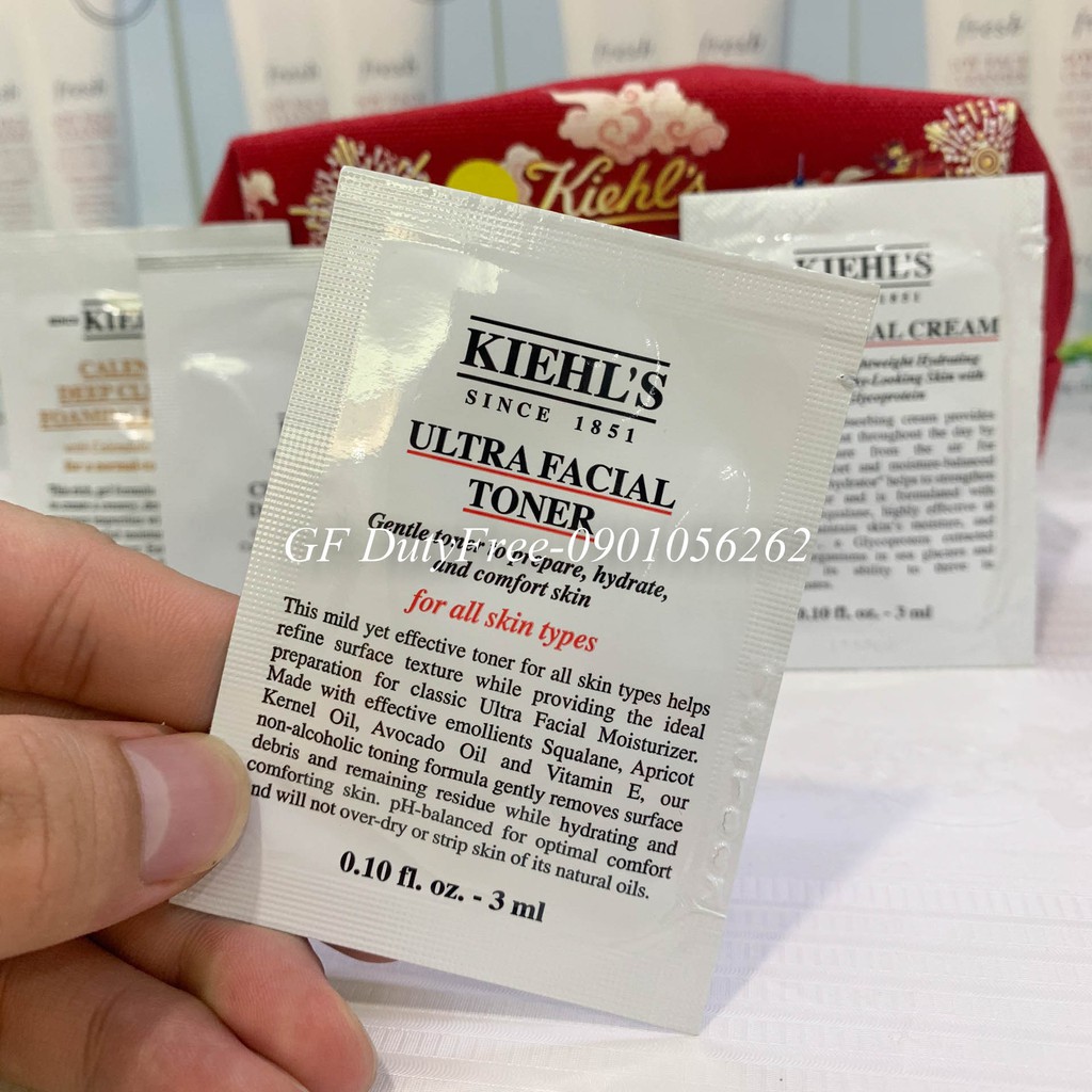 Sample Các Loại Mỹ Phẩm Kiehl's