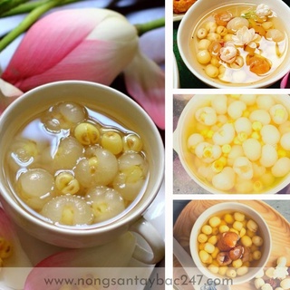 Chè Hạt Sen Long Nhãn Bổ Dưỡng Set Tự Nấu 25-30 Chén