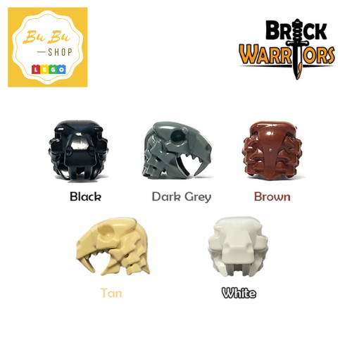BrickWarriors - Sabertooth Helm