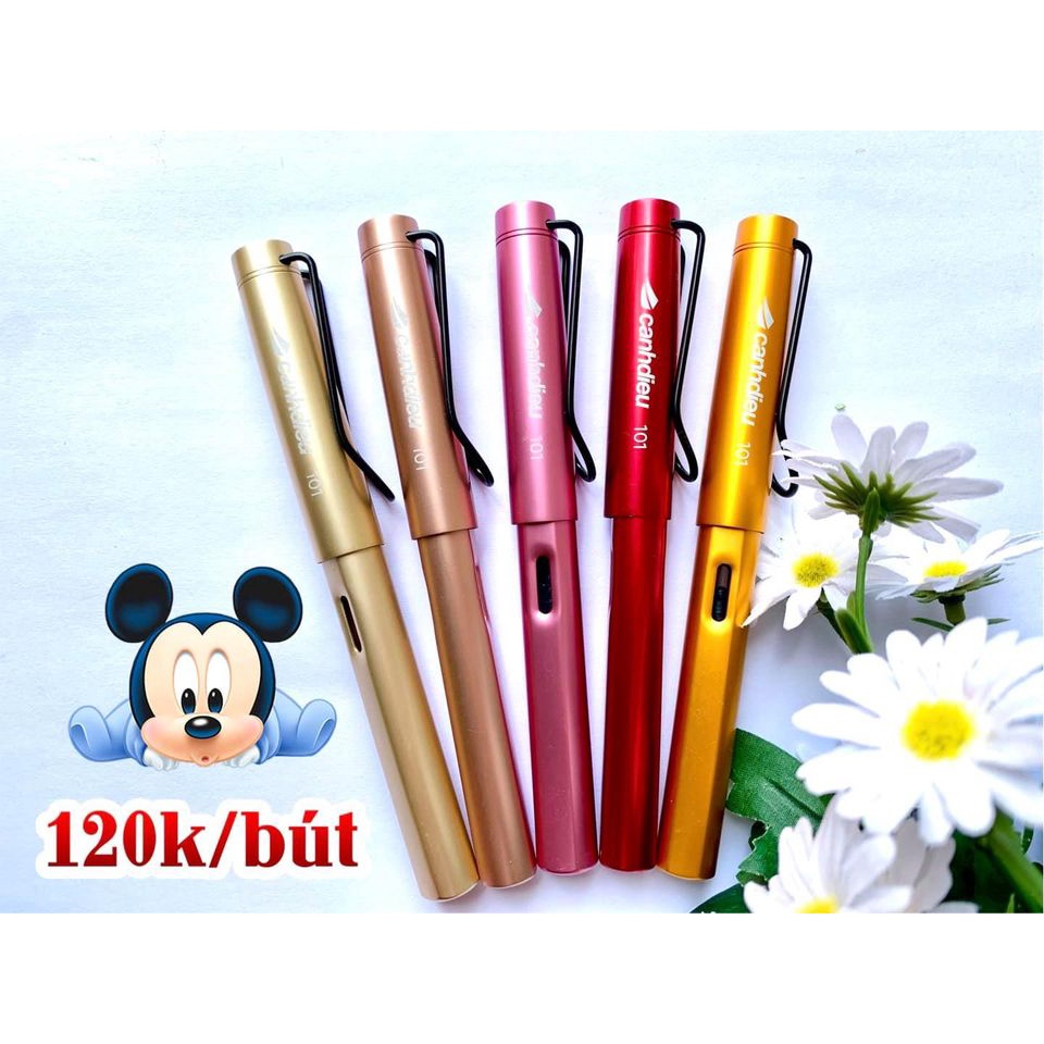 Bút Cánh Diều CD101 ngòi kim tinh lá tre không gỉ nét siêu mảnh