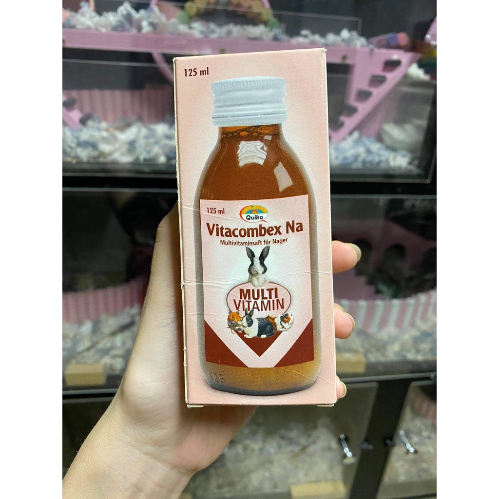 Vitamin Vitacombex Na (chai 10ml) cho hamster, thỏ, bọ ú