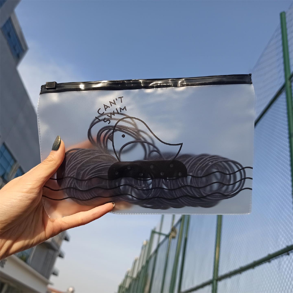 Set 100 dây cột tóc co giãn nhiều màu phong cách thời trang cho nữ