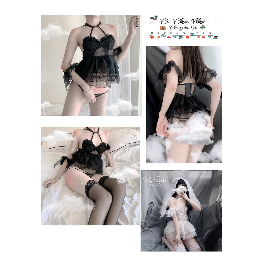 Full mẫu  - Cosplay sexy cô hầu gái - cosplay hầu gái - váy ngủ sexy - cô chủ nhỏ chuyên sỉ | WebRaoVat - webraovat.net.vn