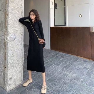 🧶 Váy len Body dáng dài‼️ Hàng ỏder Quảng Châu