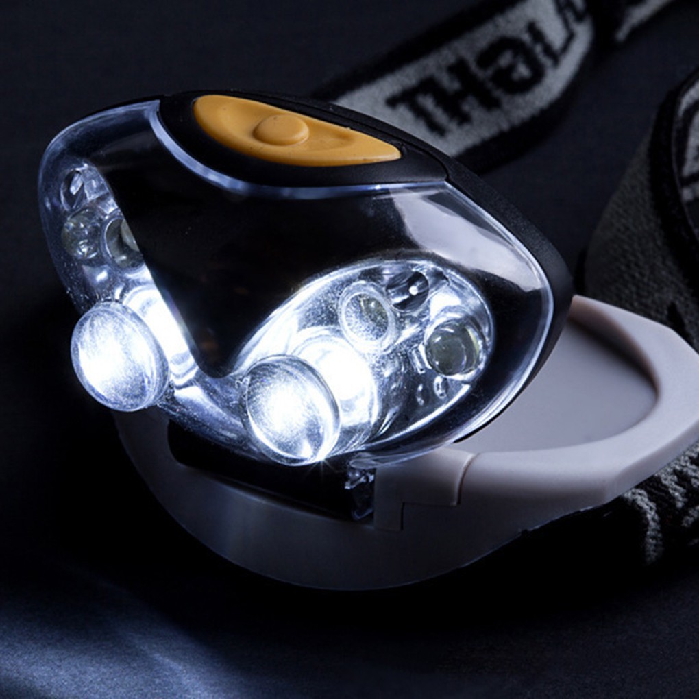 Đèn xe đạp, sử dụng bóng đèn LED, 3 chế độ mức sáng: cực mạnh, yếu, chớp nháy, cho hoạt động leo núi, cắm trại