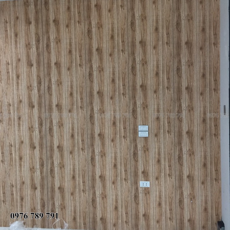 [CAO CẤP] 10m Giấy Dán Tường Giả Gỗ 3D Lụa Không Keo Khổ 53cm Nhiều Màu Lựa Chọn
