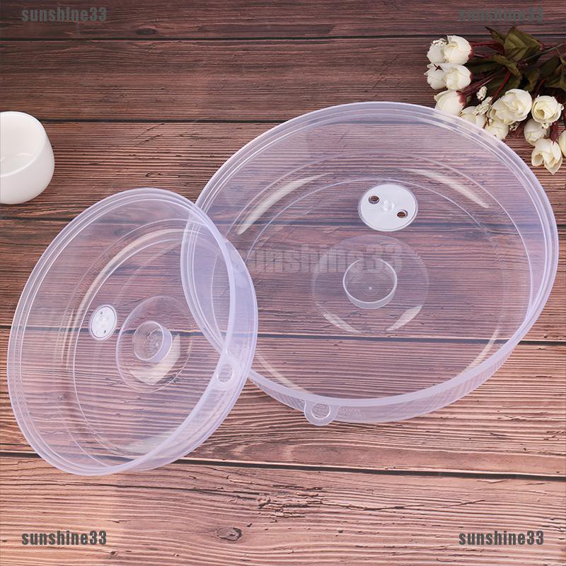 Nắp Đậy Thức Ăn Bằng Nhựa Trong Suốt Dùng Được Trong Lò Vi Sóng