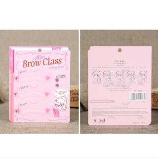 Khung kẻ mày ngang 3 kiểu Brow Class