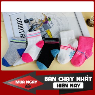 Combo 5 Đôi Tất Trẻ Em{Giá Sỉ Toàn Quốc}